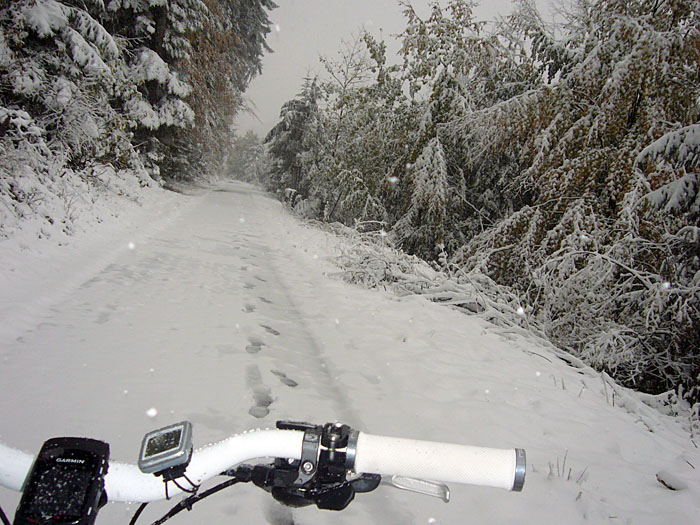 Der Schnee nimmt zu!