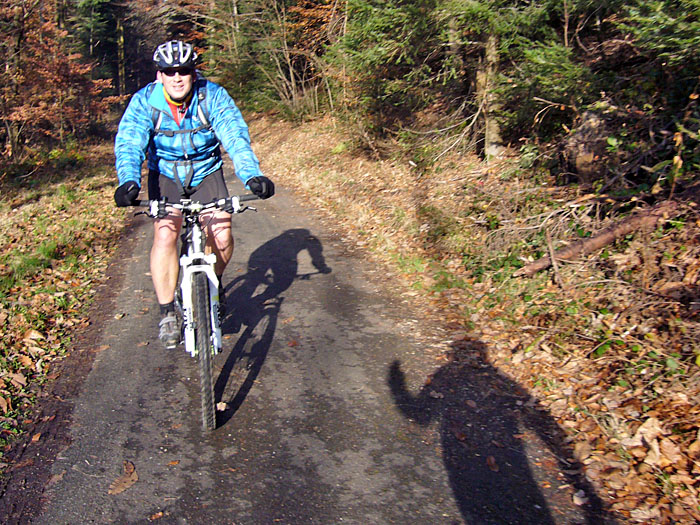 Auf dem Albtal-Radweg