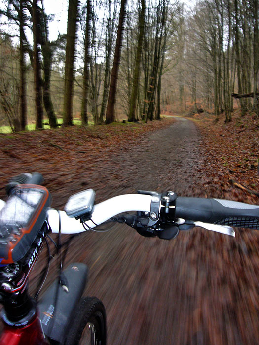 Bergab l&auml;uft's gut ;-)