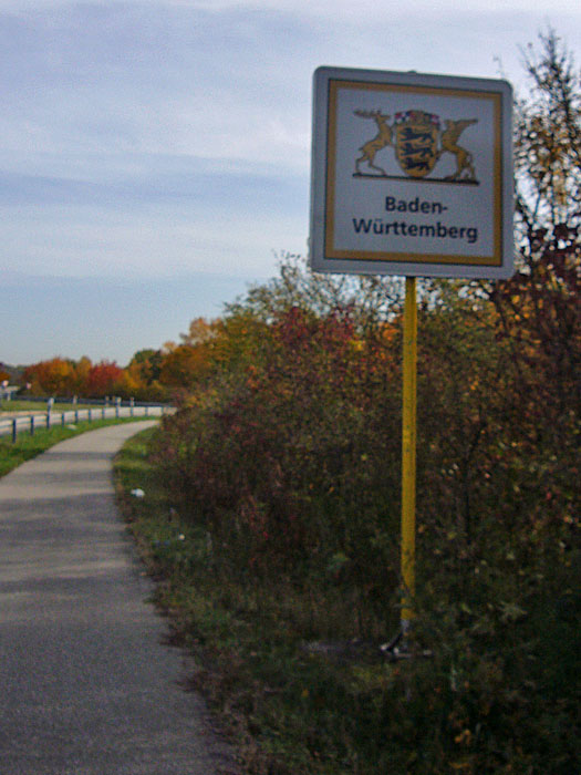 Hier beginnt die Heimat wieder ;-)