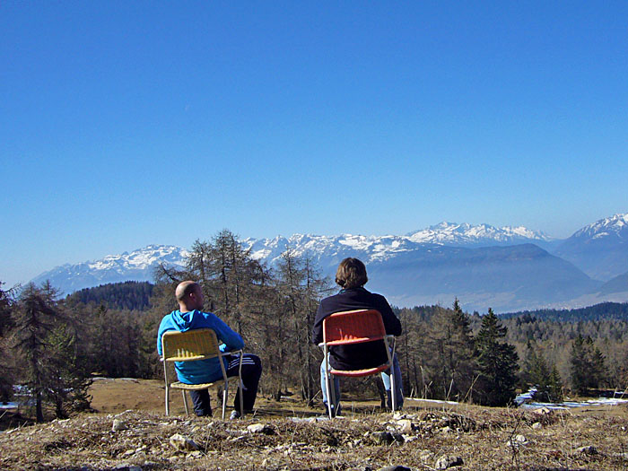 So l&auml;sst es sich aushalten ...
