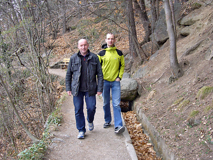 Der Waal (Wasserlauf) ist derzeit trocken