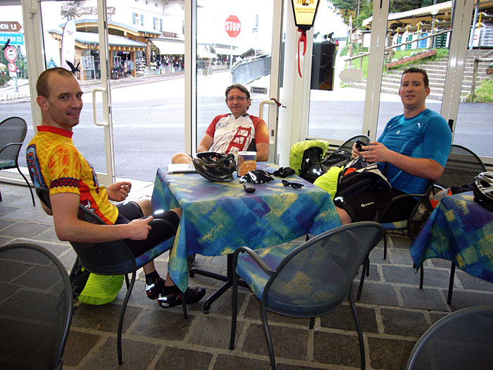 Cappuccino auf der Passh&ouml;he