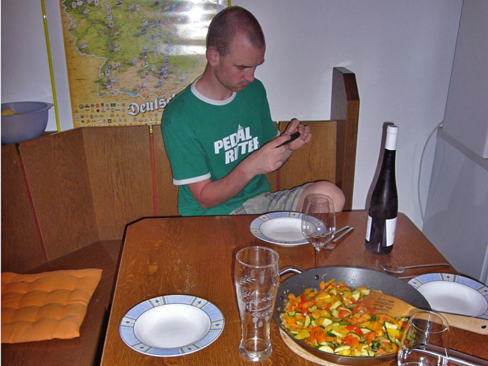 ... Bj&ouml;rn spielt ...