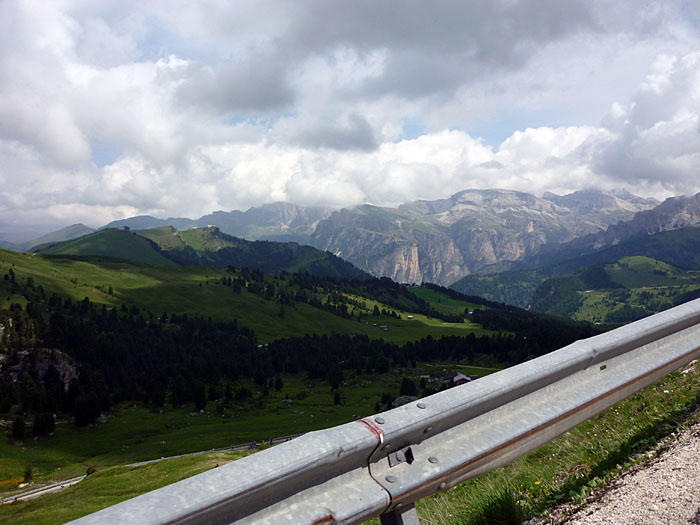 Das Wetter ist durchwachsen