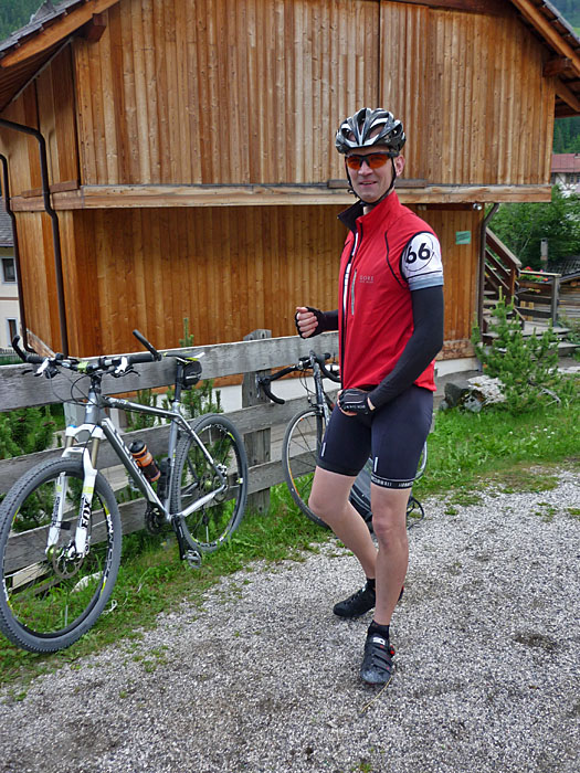 Fertigmachen f&uuml;r den dritten Anstieg