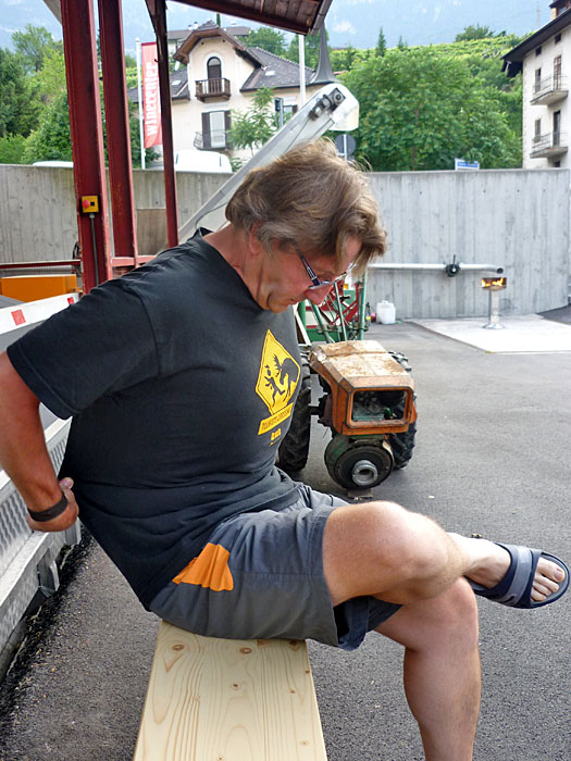 Bauch einziehen f&uuml;r's Foto ;-)