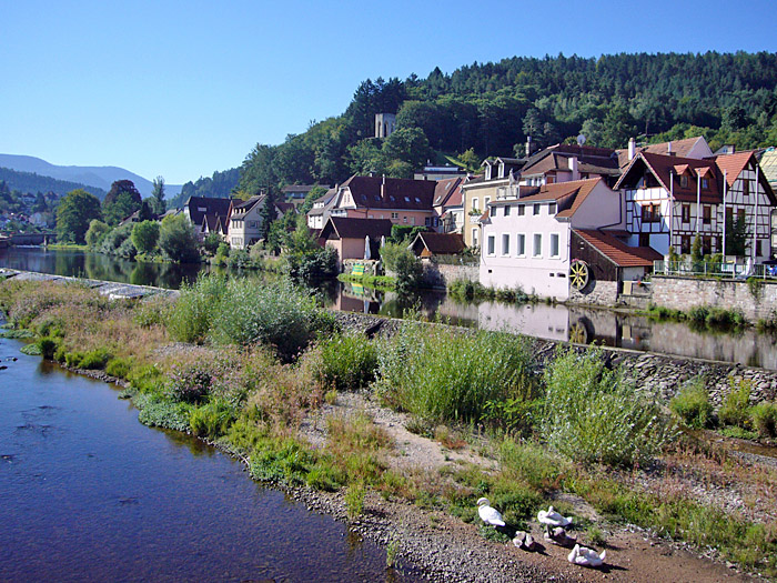 Blick auf Gernsbach