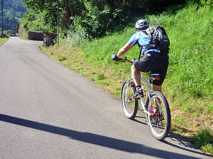 Auf dem "Tour de Murg" Radweg