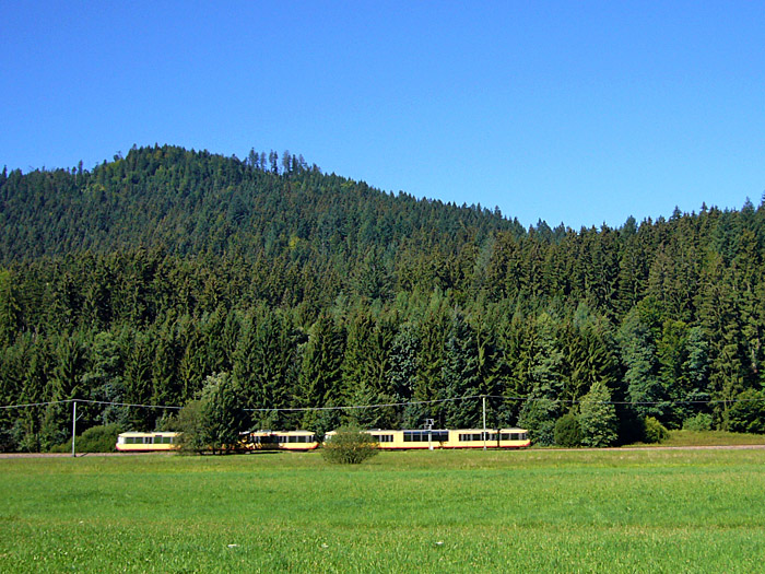 Mit der Bahn hätten wir auch fahren können ;-)