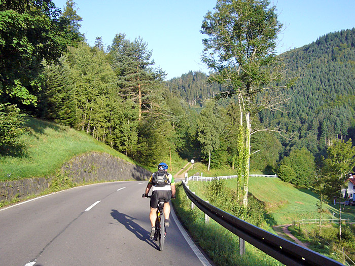 Abfahrt nach Hornberg