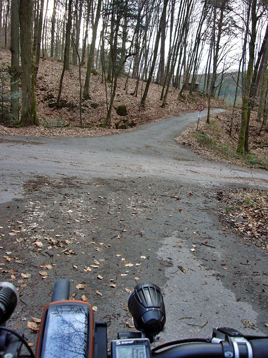 Hier war beim letzten mal noch alles voller Schnee