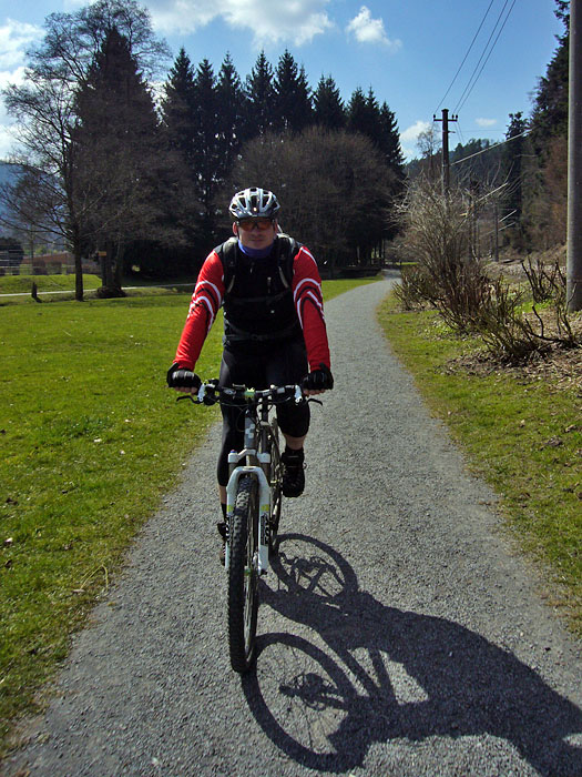R&uuml;ckweg durch den Park von BH