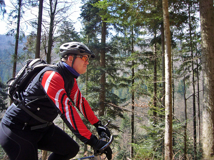 Bauch rein, Brust raus ;-)