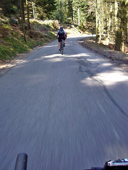 Bergab rollt es irgendwie leichter als bergauf ...