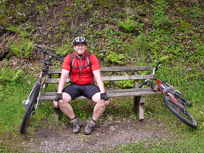 Die R&auml;der waren m&uuml;de, die Fahrer nat&uuml;rlich nicht ;-)