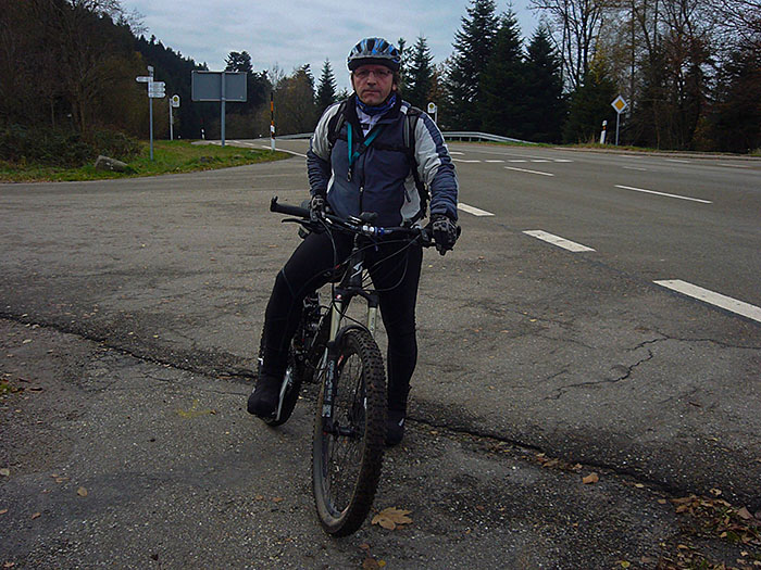 Am Abzweig zum Mahlberg