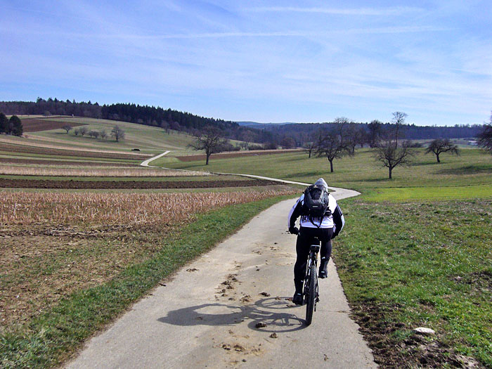 Mit Reini Richtung Stupferich