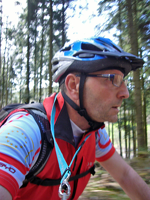 Das erste Mal in 2013 mit kurzem Trikot ...