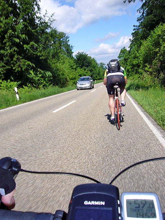 Abfahrt nach Oberweier