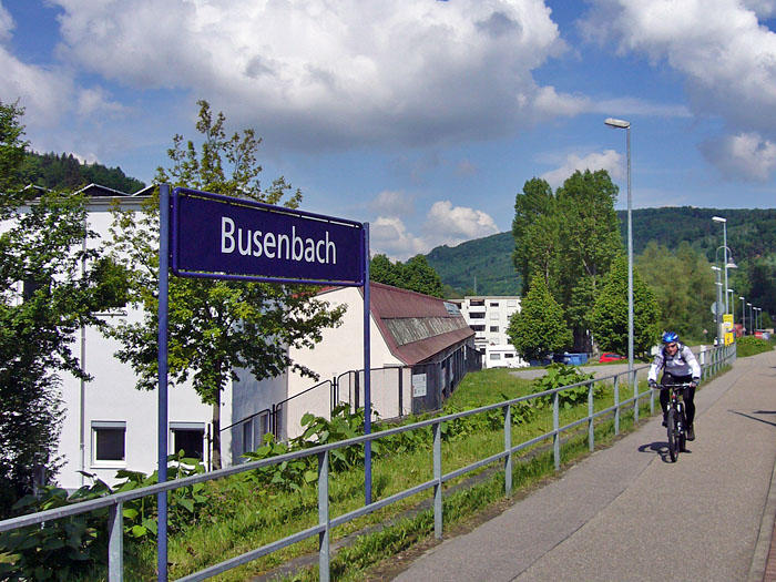 Treffpunkt am Bahnhof Busenbach
