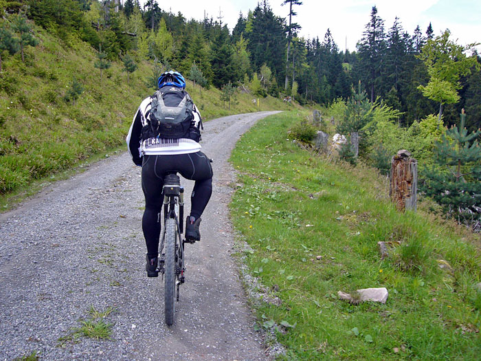 Flei&szlig;iges Strampeln ...