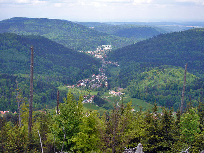 Nochmal Bad Herrenalb, das wir heute weitr&auml;umig umfahren