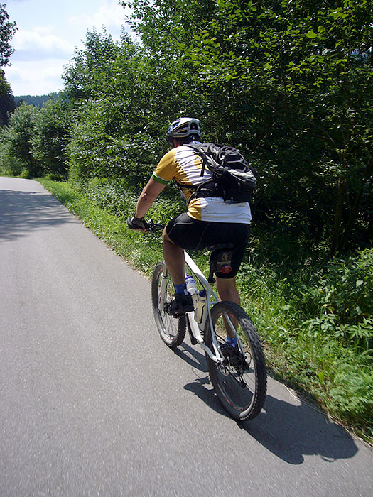 ... die die Strecke bergauf fahren ;-)