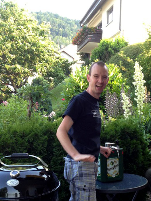 ... denn in Kappelrodeck warten schon Bj&ouml;rn ...