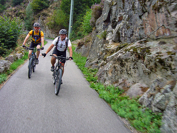 Reini will wohl nicht &uuml;berholt werden ;-)