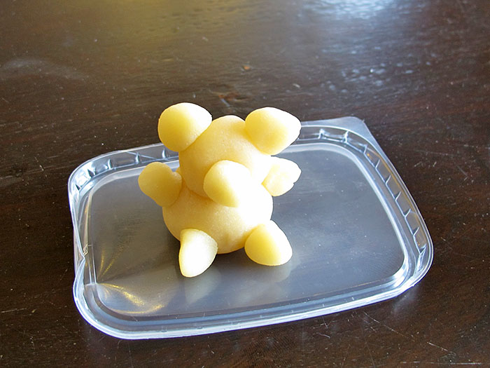 Im L&uuml;becker Marzipanspeicher machen wir unser Marzipan-Abitur: Ein Teddyb&auml;r ...