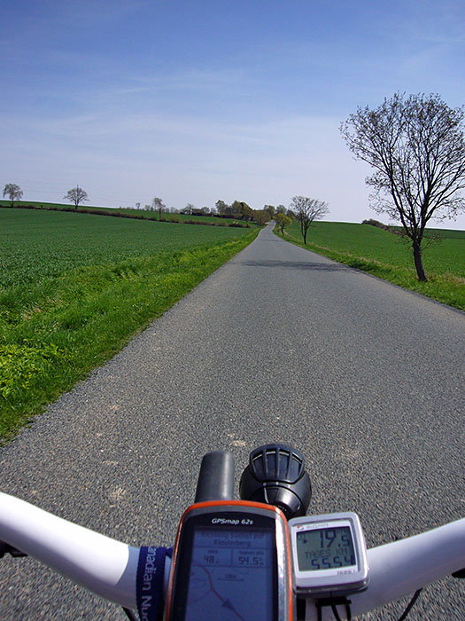Hier gibt es doch tats&auml;chlich einen Berg ...
