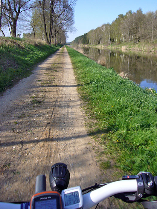 Die letzten Kilometer bis M&ouml;lln ...