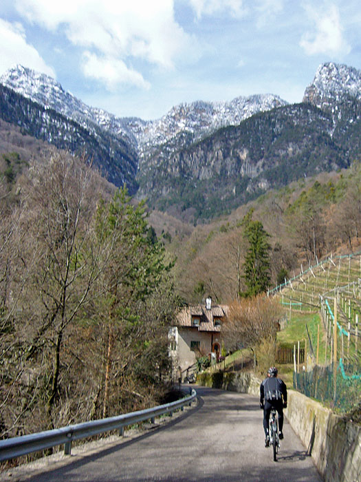 Sonne und Schnee auf dem Bergen, sch&ouml;n!