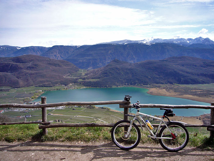 Blick von Altenburg ins Etschtal