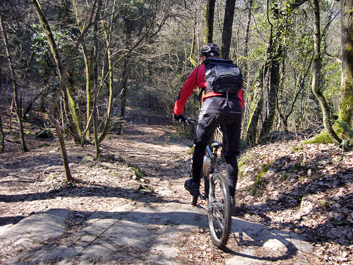 Abfahrt zum Sonnenfelsen