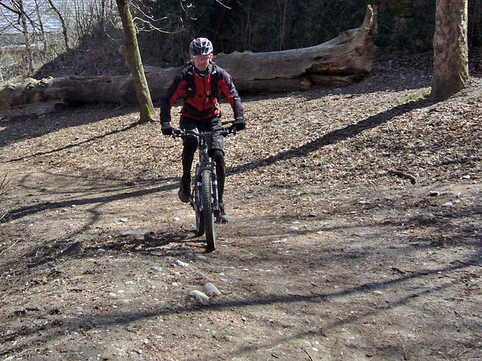 Am Anstieg zur Kapelle