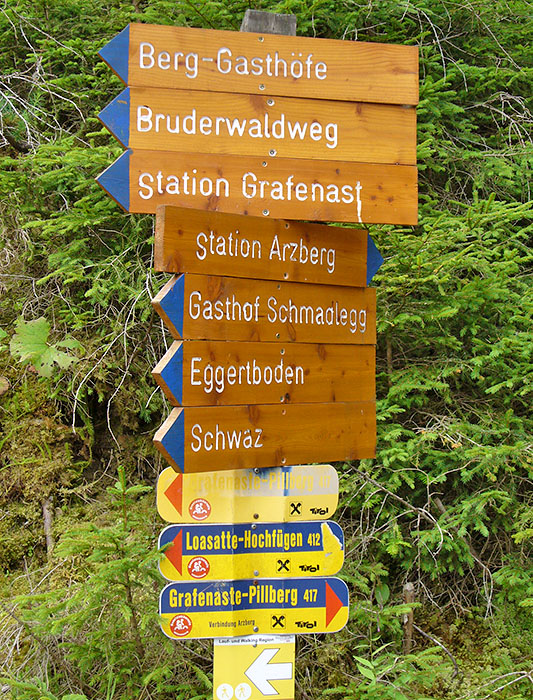 Wir folgen dem 412er