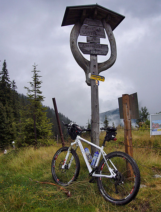 Der Loassattel ist erreicht