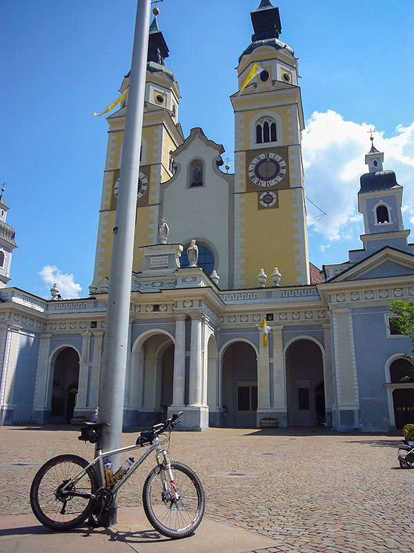 ... sind wir auch schon in Brixen