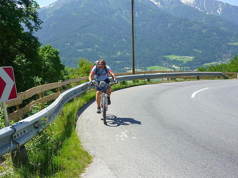 Bei 30°C kommt man ganz schön ins Schwitzen