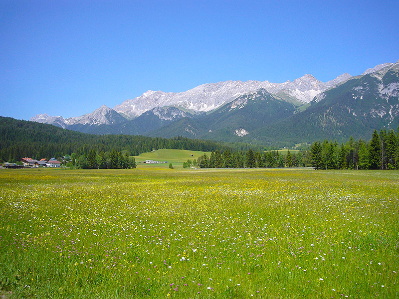 Schöne Hochebene bei Obern