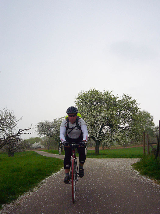 Nun geht es erstmal wieder trocken weiter