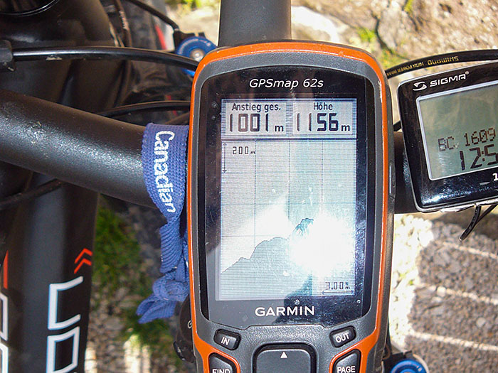 1000 H&ouml;henmeter auf 20 Kilometer