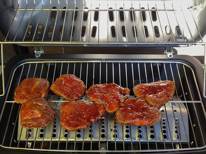 Zuhause werden weitere Kalorien nachgeworfen ;-)