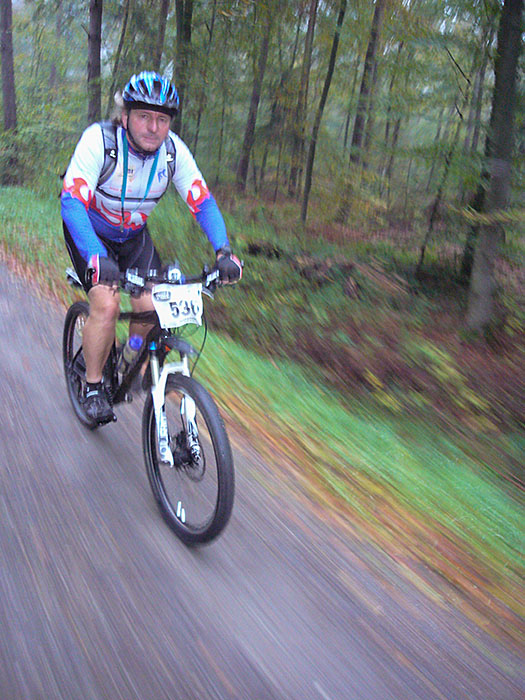 Carlo, vom Nebel leicht durchfeuchtet