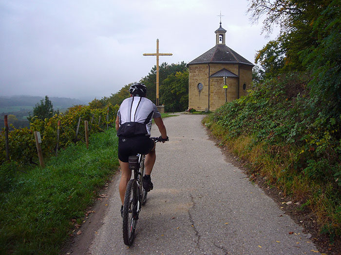 Eine der zahlreichen Kapellen auf der Kapellentour