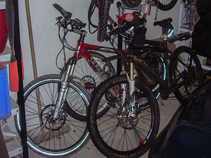 Seit dem vorigen Jahr warten die R&auml;der auf den Einsatz - also seit 3 Tagen ;-)