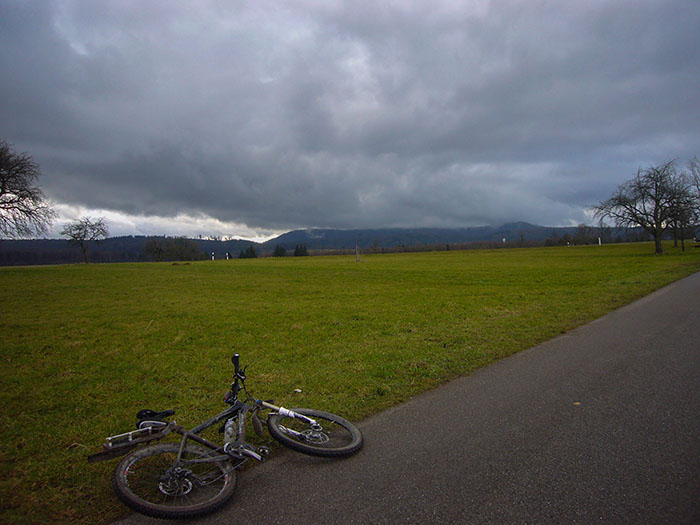 Es hat angefangen zu tr&ouml;pfeln ...