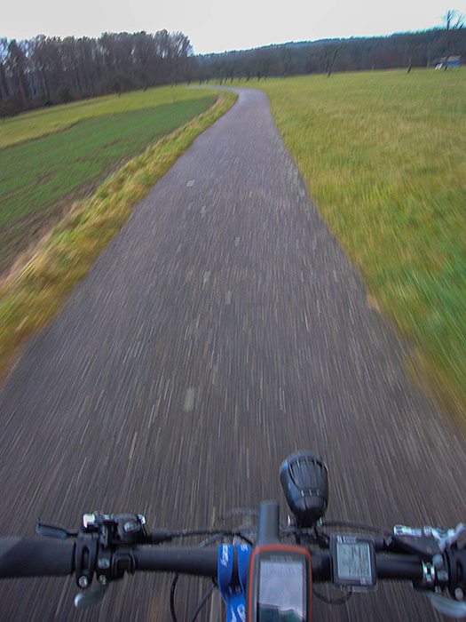 ... also breche ich die Tour ab, Regen bei 4&deg;C ist nicht gerade angenehm